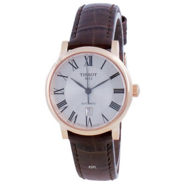 Tissot T-Classic Carson Automatic T122.207.36.033.00 T1222073603300 Womens Watch