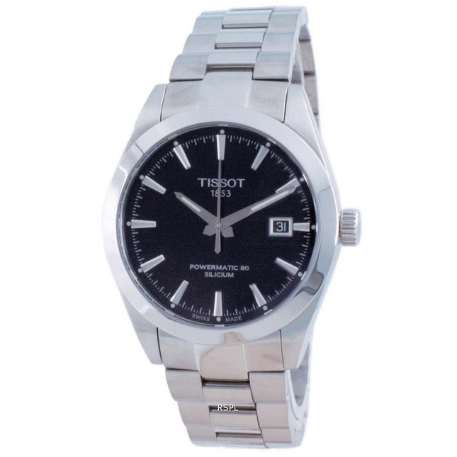 Tissot T-Classic Gentleman Powermatic 80 Silicium Automatic T127.407.11.051.00 T1274071105100 100M Men's Watch