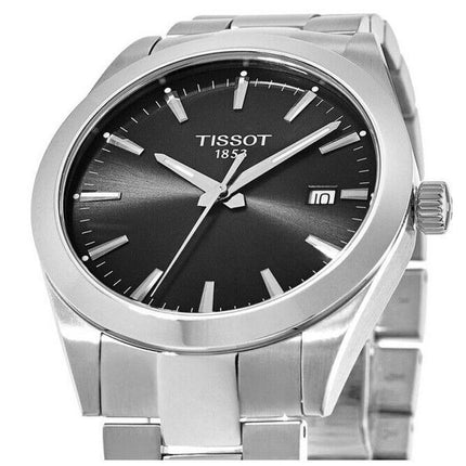 Tissot Gentleman Quartz T127.410.11.051.00 T1274101105100 100M Mens Watch