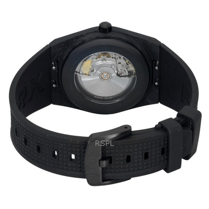 Tissot PRX Carbon Synthetic Strap Black Dial Automatic T137.907.97.201.00 100M Men's Watch