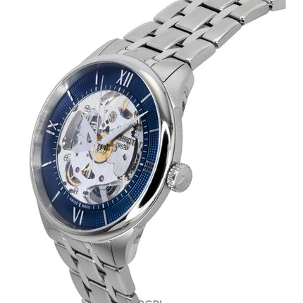 Tissot Chemin Des Tourelles Stainless Steel Blue Skeleton Dial Automatic T139.836.11.048.00 Men's Watch