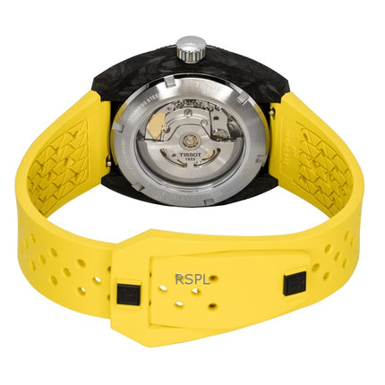 Tissot Sideral S Synthetic Strap Black Dial Automatic Diver's T145.407.97.057.00 300M Men's Watch