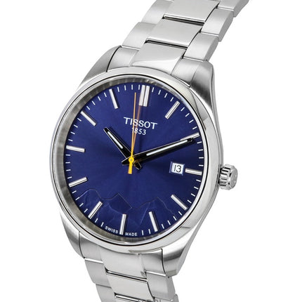 Tissot PR 100 Jungfraubahn Special Edition Stainless Steel Blue Dial Quartz T150.210.11.041.01 100M Women's Watch