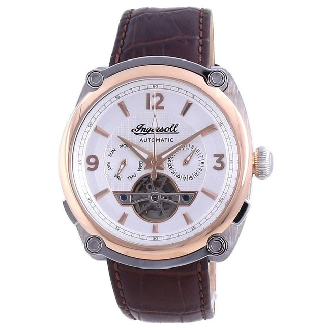 Refurbished Ingersoll The Michigan White Dial Open Heart Automatic I01103B Men's Watch