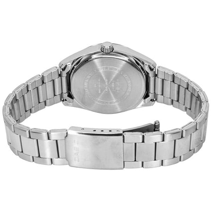 Casio Analog Stainless Steel Black Dial Quartz UTP-1302PD-1AV Unisex Watch