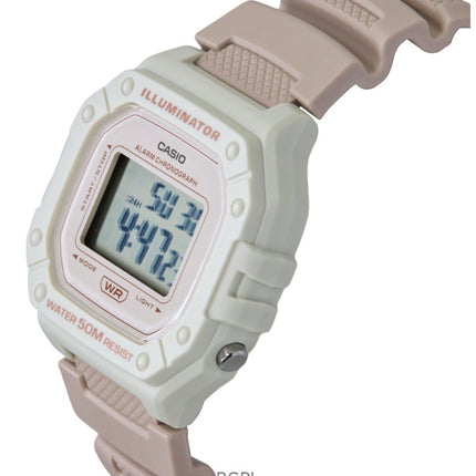 Casio POP Digital Resin Strap Quartz W-218HC-4A2V Unisex Watch