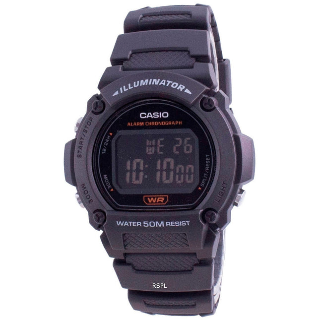 Casio Youth Illuminator Digital W-219H-8B W-219H-8B Mens Watch