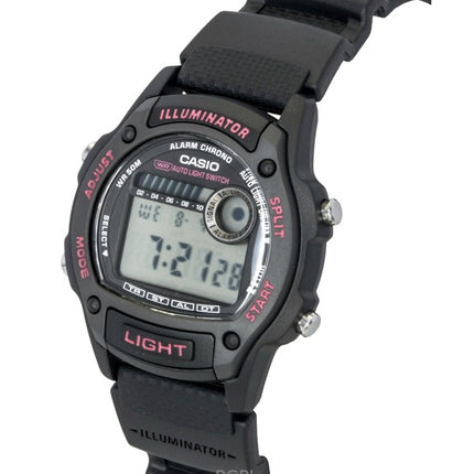 Casio Standard Digital Bio-Based Resin Strap Quartz W-220H-1A2V Unisex Watch