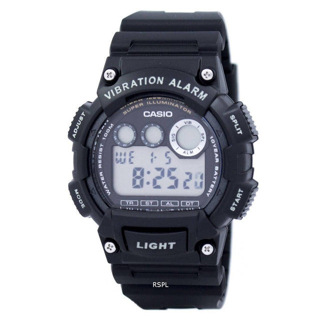 Casio Digital Illuminator W-735H-1AVDF W-735H-1AV Mens Watch
