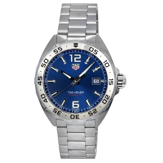 Tag Heuer Formula 1 Stainless Steel Blue Dial Quartz WAZ1118.BA0875 200M Mens Watch