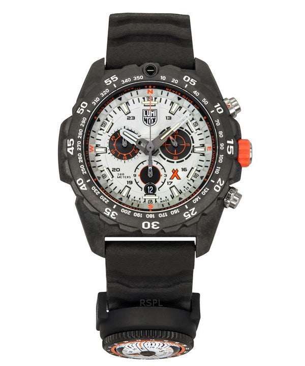 Luminox Bear Grylls Survival Master Rubber Strap Silver Dial Quartz Di
