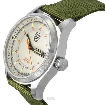 Luminox Atacama Field Cloth Strap Ivory Dial Automatic Diver's XL.1907.NF 200M Men's Watch