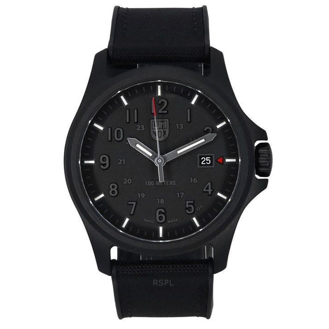 Luminox Atacama Field Urban Adventure Rubber Strap Black Dial Quartz XL.1961 100M Men's Watch