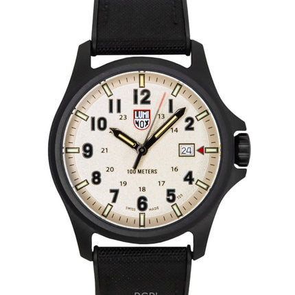 Luminox Atacama Field Black Rubber Strap Grey Dial Quartz XL.1971.SET 100M Men's Watch With Extra Strap