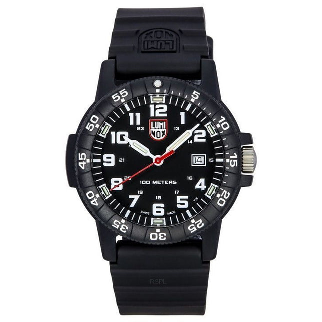 Luminox Leatherback SEA Turtle Giant Polyurethane Strap Black Dial Quartz XS.0321.L 100M Men's Watch