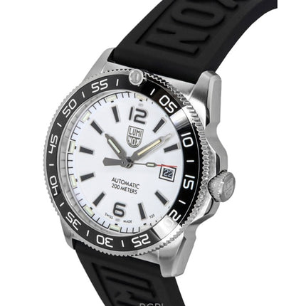 Luminox Pacific Diver Midnight Mariner Rubber Strap White Dial Automatic XS.3101.H 200M Men's Watch