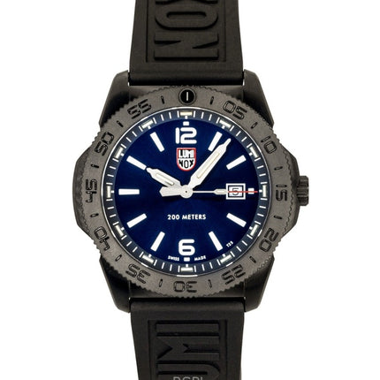 Luminox Pacific Diver Rubber Strap Blue Sunray Dial Quartz Diver's XS.3123.B 200M Men's Watch