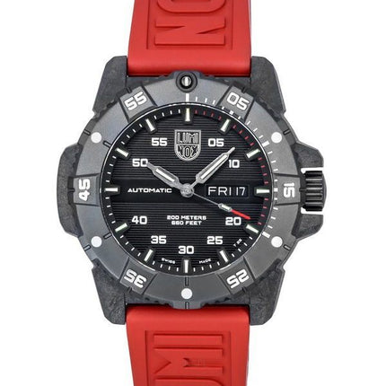 Luminox Master Carbon Seal Rubber Strap Black Dial Automatic Diver's XS.3875 200M Men's Watch