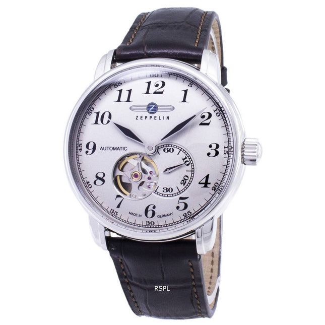 Zeppelin Series LZ127 Graf 7666-5 76665 Automatic Germany Made Men's Watch