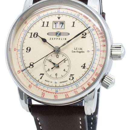Zeppelin LZ126 Los Angeles 8644-5 86445 Quartz Pulsometer Men's Watch
