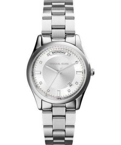 Michael Kors Colette Crystals Silver Dial MK6067 Womens Watch