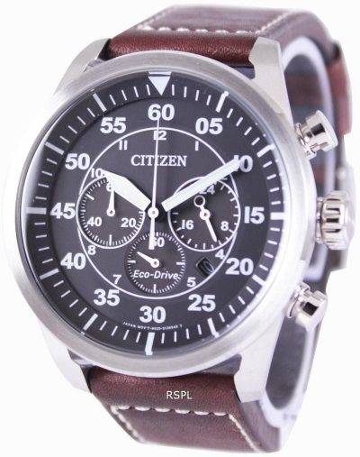 Citizen Eco-Drive Aviator Chronograph CA4210-16E Mens Watch