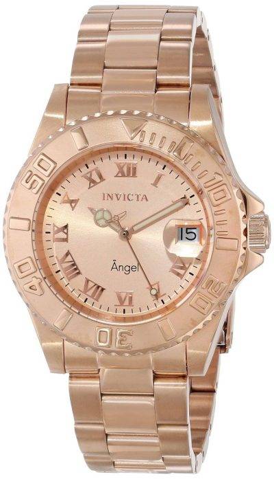 Invicta Angel Rose Gold Tone 200M 14322 Women's Watch
