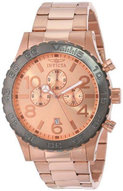 Invicta Specialty Chronograph Rose Gold Tone 15161 Men's Watch