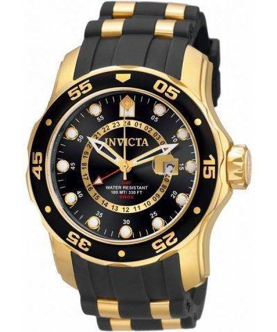 Invicta Pro Diver GMT Quartz 100M 6991 Mens Watch
