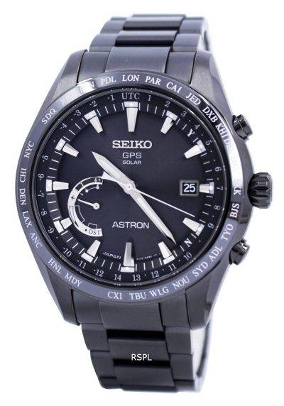 Seiko Astron GPS Solar World Time Japan Made SSE089 SSE089J1 SSE089J Mens Watch
