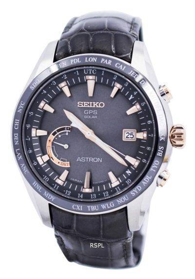 Seiko Astron GPS Solar World Time Japan Made SSE095 SSE095J1 SSE095J Mens Watch