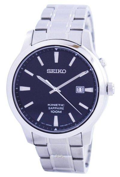Seiko Kinetic Sapphire SKA741 SKA741P1 SKA741P Men's Watch