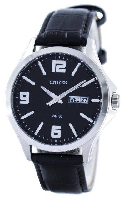 Citizen Quartz Black Dial BF2001-04E Mens Watch