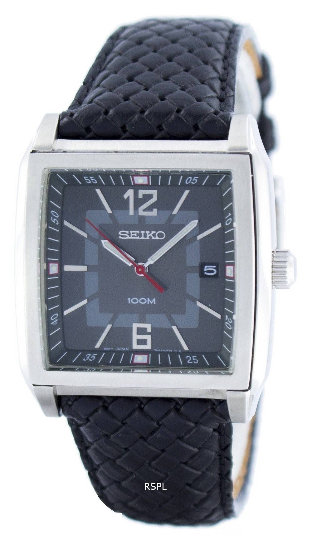 Seiko Quartz Square Shape SGED79 SGED79P1 SGED79P Men's Watch -  