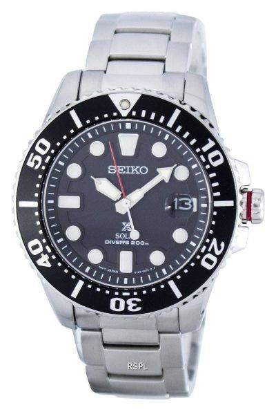 Seiko Prospex Solar Diver's 200M SNE437 SNE437P1 SNE437P Men's Watch