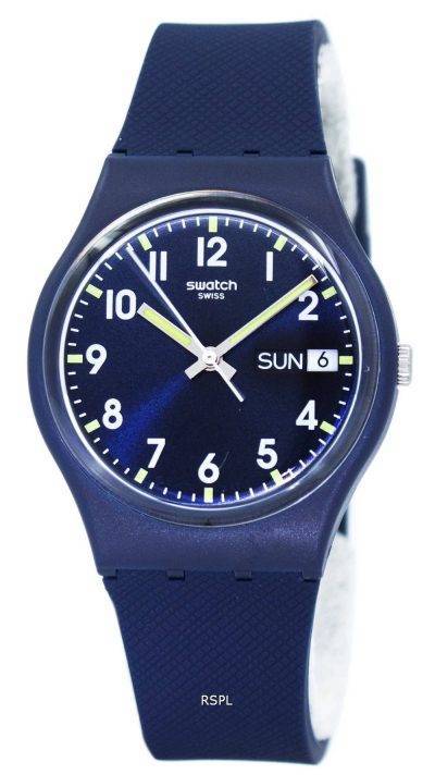 Swatch Originals Sir Blue Quartz GN718 Unisex Watch