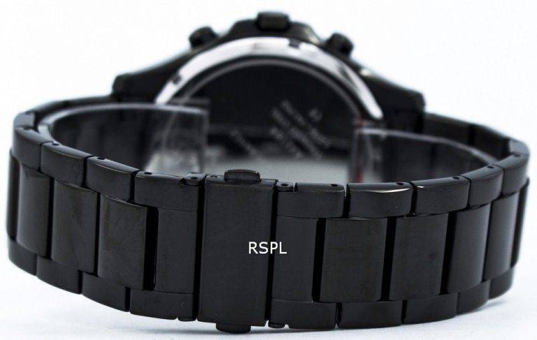 Armani Exchange Black PVD Chronograph Quartz AX2164 Men's Watch ...