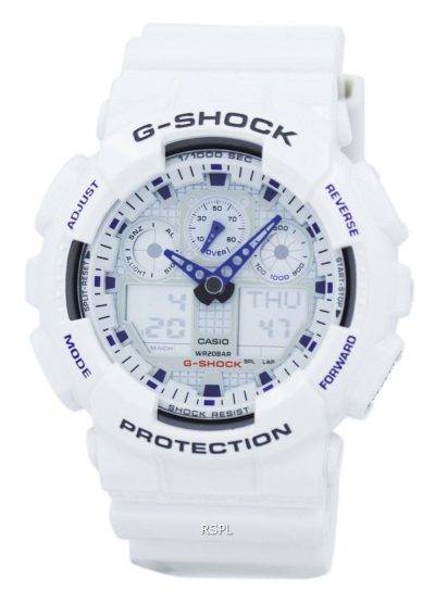 Casio G-Shock Analog-Digital GA-100A-7A Mens Watch