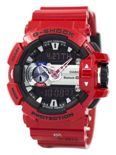 Casio G-Shock GMIX Bluetooth Smart World Time Analog-Digital GBA-400-4A Mens Watch