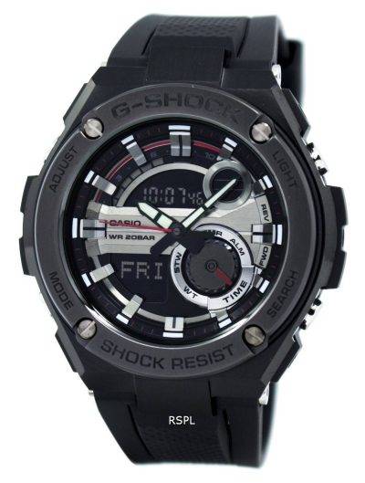 Casio G-Shock G-Steel Analog Digital World Time GST-210B-1A Mens Watch