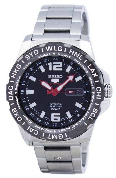 Seiko 5 Sports Japan Made GMT Automatic SRP685 SRP685J1 SRP685J Men's Watch