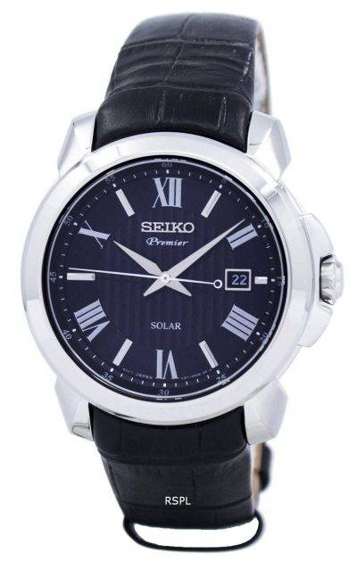 Seiko Premier Solar SNE455P2 Men's Watch