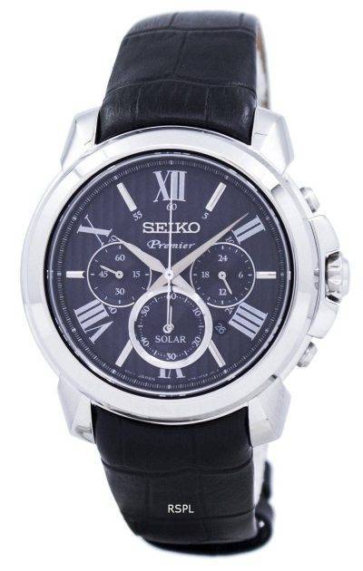 Seiko Premier Solar Chronograph SSC597P2 Men's Watch