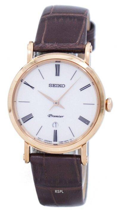 Seiko Premier Quartz SXB436 SXB436P1 SXB436P Women's Watch