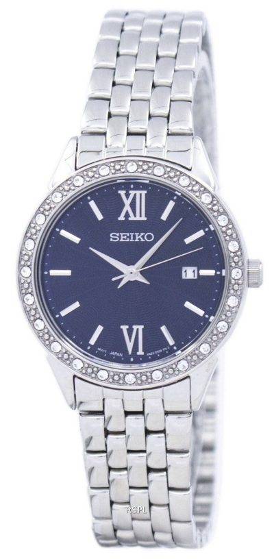 Seiko Quartz Diamond Accent SUR691 SUR691P1 SUR691P Women's Watch