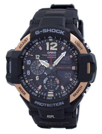 Casio G-Shock GRAVITYMASTER Twin Sensor GA-1100RG-1ADR GA1100RG-1ADR Men's Watch