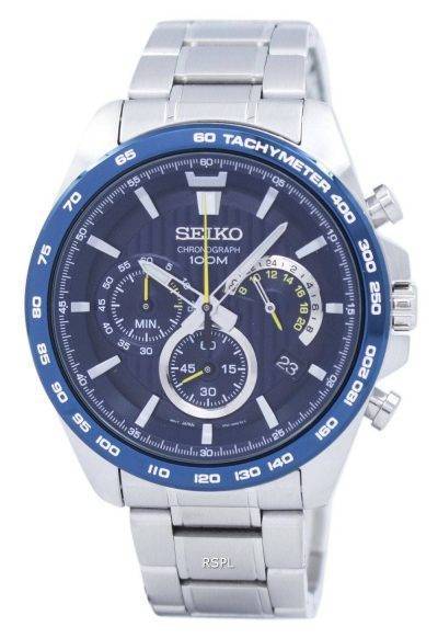 Seiko Chronograph Tachymeter Quartz SSB301 SSB301P1 SSB301P Men's Watch