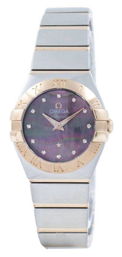 Omega Constellation Tahiti Quartz Diamond Accent 123.20.24.60.57.005 Women's Watch