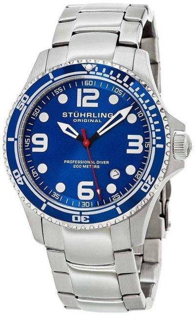 Stuhrling Original Aquadiver Grand Regatta Quartz 593.332U16 Men's Watch