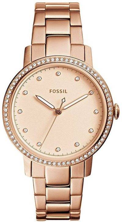 Fossil Neely Quartz Diamond Accent ES4288 Women's Watch